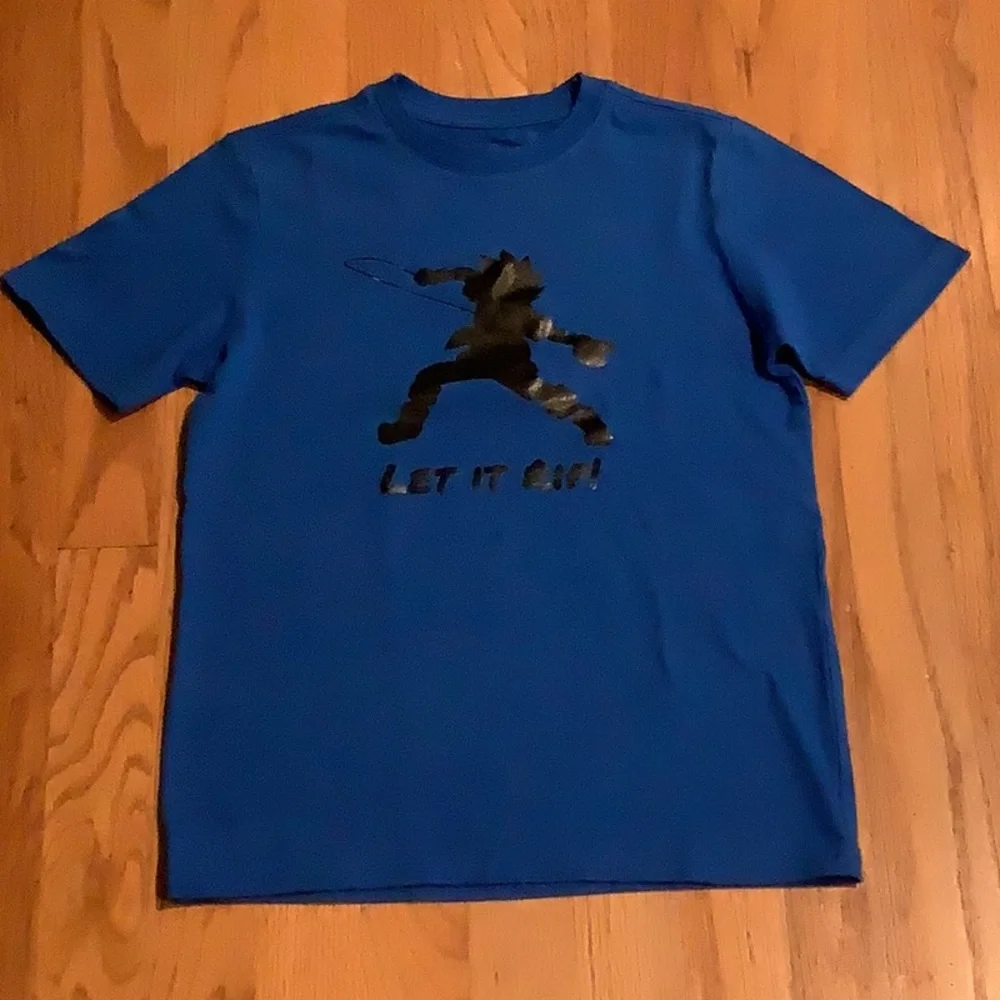 Wonder Nation - ‘LET IT RIP’ T-SHIRT - BLUE - BOY’S SIZE M - KIDS
